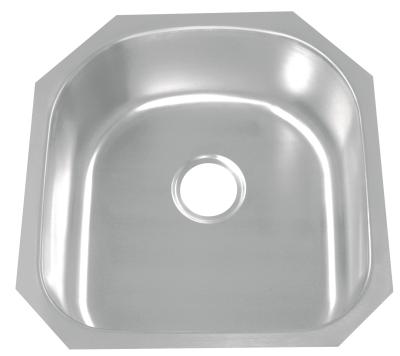 China Brushed Stainless Steel Single Bowl Kitchen Sink Single Bowl For Easy Functionality for sale