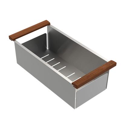 China Acero inoxidable de las rejillas del fregadero de cocina, rejilla rectangular modificada para requisitos particulares del fregadero del metal en venta