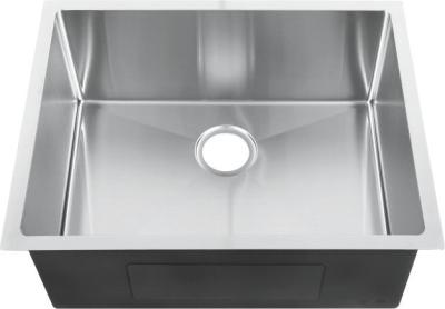 China Customized Stainless Undermount Sink , Hotel Square Undermount Kitchen Sink for sale