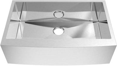 Chine 33 mesure de Front Kitchen Sink Undermount Deep solides solubles 16 de tablier de ferme de pouce à vendre