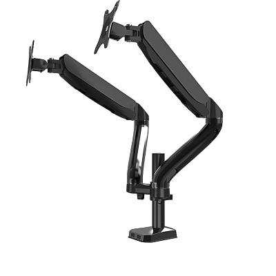 China Alu Spring Monitor Arm Steel Plastic Ergonomics Design Height Adjustable for sale