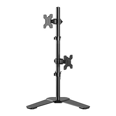 China Adjustable Monitor Arm Monitor Stand Ergonomics Design Steel Height for sale