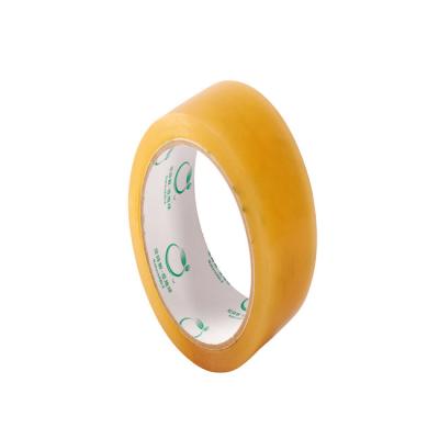 China Jumbo Roll Cardboard Heat Resistant Disposable Packing Adhesive Tape With Printed Logo for sale