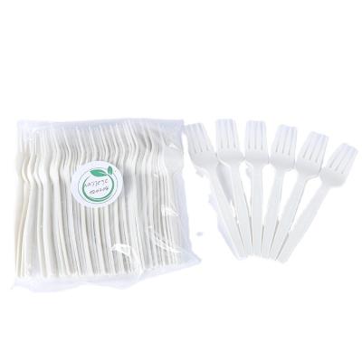 China Disposable Eco - Friendly Forks Disposable Flatware Set Fork for sale