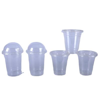 China Pla Degradable Cold Clear Dessert Food Catering Customized Container Disposable Cup for sale