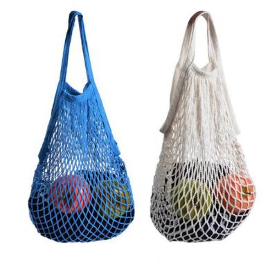 China 100% Organic Cotton Recycled Reusable Grocery Fruit Produce Bag Organic Cotton Mesh Bag for sale