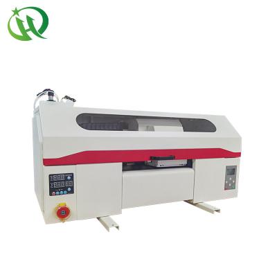 China Garment Shops A3 Dual Xp600 T Shirt Printing Machine Heat Pet Film DTF Printer With Shaker Powder Machine for sale