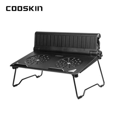 China Foldable Aluminum Multifunctional Portable Swivel Laptop Bed Adjustable Folding Table for sale