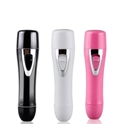 China Lady Single Razor ABS Rotating Blade Disc Electric Shaver For Women for sale