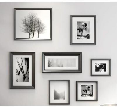 China Slim Matte Modern wooden frame for painting, photo, 3D memories for sale