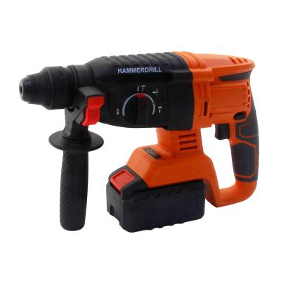 China OEM 36V Brushless Motor Cordless Hammer Drill Machine Rotary Hammer Drills For DIY 2000m/Ah for sale