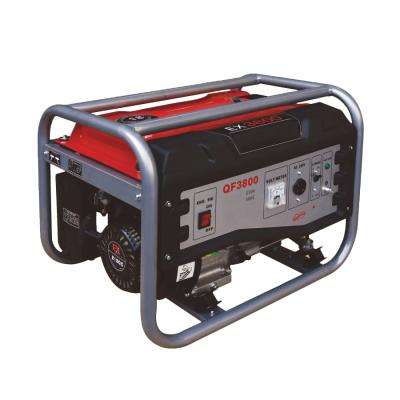 China EX3800 4HP 3KW 230V Gasoline Engine Air Cooled Power 3000w Portable Gasoline Generators 15L for sale