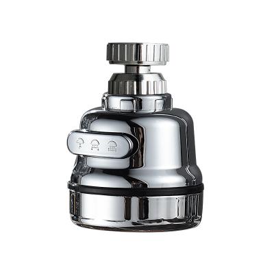 China Other 3 Mode Kitchen Water Faucet Aerator Pressure Water Diffuser Bubbler Water Saving Spout Faucet Connector Home for sale