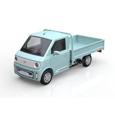 China Hot Sale Cloth Top Speed ​​71km/H 2600mm Wheelbase Mini Gvw Small Electric EV Pickup Cargo Van Truck for sale