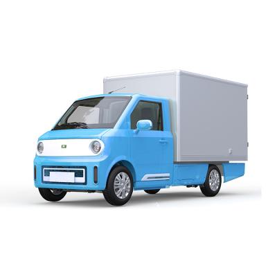 China Hot Selling New Energy 71km/h Electric Vehicle Delivery Cargo Van Car With Fabric 140mm Ground Clearance Lithium Iron Phosphate Battery for sale