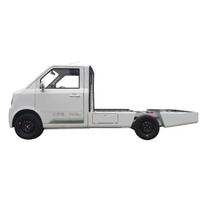 China Chinese mini city electric car low cost fabric supplier four wheel flatbed truck for sale