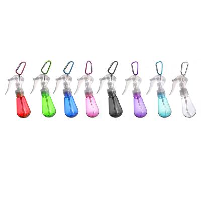 China Household Products Transparent PET Plastic Hand Sanitizer 60ml Mini Alcohol Trigger Spray Bottle With Trigger for sale