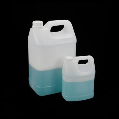 China Empty Container Jugs 5 Liter Half Gallon Bottle Water HDPE Food Grade Shampoo Soap for sale