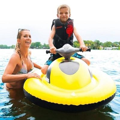 China Motor yacht GCALOLECH children water toys electric jet ski motorboat Double watercraft swimming pool Sea Scooter electric motors yacht boat for sale