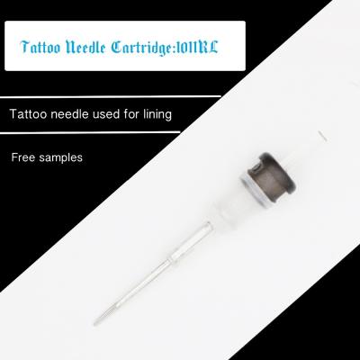 China Tattoo Needle Cartridge, Free sample tattoo needle 11RL ROUND LINER, 1011RL needle cartridge for sale