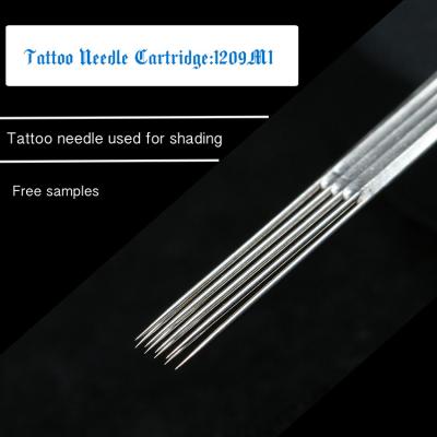 China Disposal Tattoo Needle,Transparent ABS plastic housing tattoo needle 9M1 Mugnum disposable needle for sale