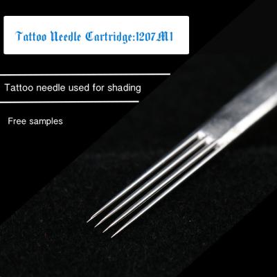 China Ethylene oxide sterilization Magnum tattoo needle 1207M1 tattoo needle cartridges for sale