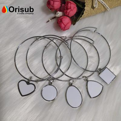 China Blank For Sublimation Sublimation Blanks Custom Charm Bracelets for sale