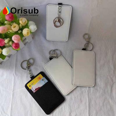 China Blank For Custom Sublimation Credit Card Holder Leather Blank For Sublimation for sale