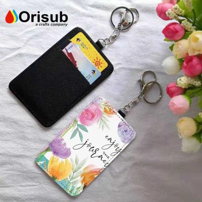 China blank for sublimation credit card key chain holders for wholesale for sale