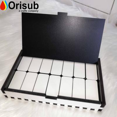 China Blank For Sublimation Personalized Blank Sublimation Wooden Dominoes With Box for sale