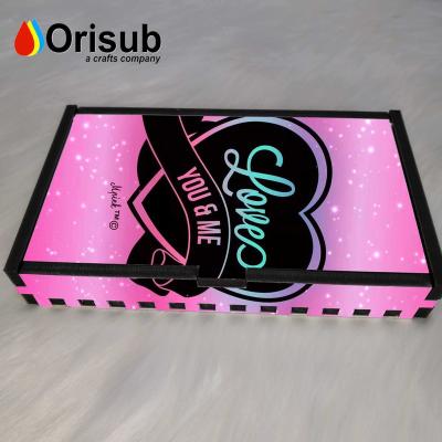 China Blank For Sublimation New Arrival Blank Hardboard Dominoes For Kids for sale