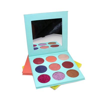 China Waterproof Factory Price In Stock 9 Colors Shimmer Diamond Eyeshadow Private Label for sale