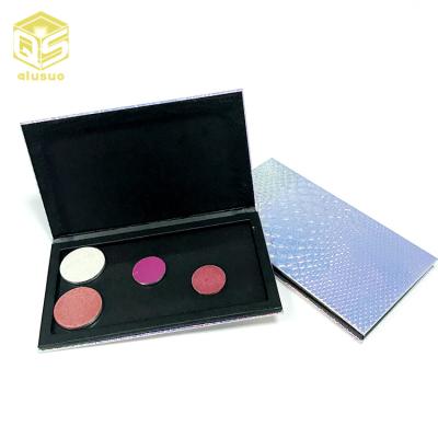 China Waterproof Cosmetic Empty Mermaid Empty Mermaid Makeup Pressed Dye Private Label Eyeshadow Highlighter Bar Packaging Makeup for sale