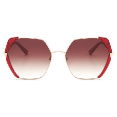 China Fashion Sunglasses OUTLOOK Manufacturer Designer Oversized Women Shape Shades Sunglasses for sale