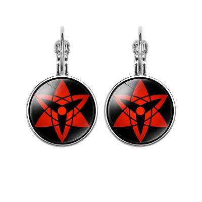 China Anime Hokage Uchiha Itachi Peripheral Character Uchiha Madara The Same Eye Earring Sharingan Core Earrings for sale