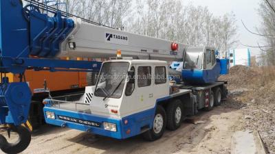 China Original Japan TRUCK CRANE Used tadano mobile crane 55 ton, GT550E Nissan PE6 engine for sale