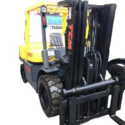 China Garment shops hot sale used TCM forklift 5 ton, FD50 Japan diesel forklift, 2.5ton, 3ton, 5ton, 7ton, 8ton, 10ton, 15ton, 20ton, 25T, 30T, 40T for sale