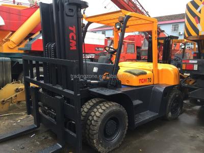 China Used Japan FD70 Japan TCM Forklift 7 Ton TCM Forklift 7 Ton for sale