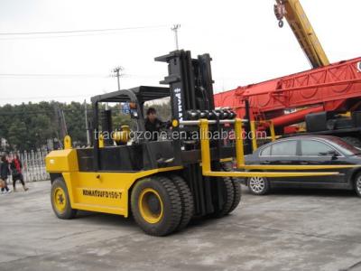 China Used forklift 15 ton from Japan for sale, FD150E-7, original from Japan 15 ton for sale