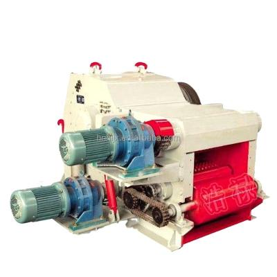 China Haolu wood processing paper making wood log bamboo rod crusher drum wood chipper machine wood cutter shredder machine for sale for sale