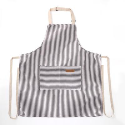 China Tie Up Custom Nordic Design Colorful Sublimation Printed Cooking Organic Cotton Linen Apron With Tea Towel for sale