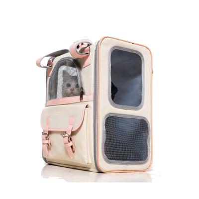 China OEM Oxford Viable Backpack Storage Dogs Cats Pet Travel Bag Products Accessories Supplies Storage Bags Pet Cages Animal Carriers for sale