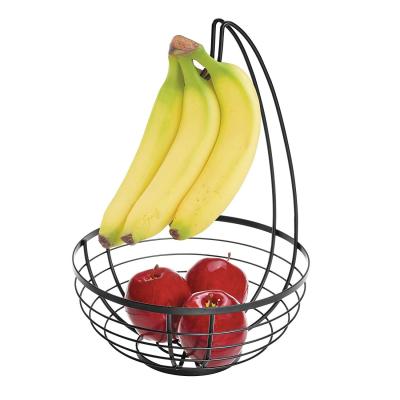 China Macrame Sustainable Fruit Basket Fruit Mesh Basket Nordic Fruit Storage Hanging Basket Bowl for sale