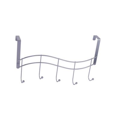 China New Listing Row Coat Rack Viable Single Hook 5 Hooks Modern Wall Mounted Coat Hook Racks for sale