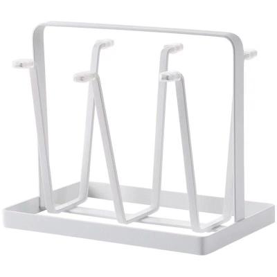 China New Arrival Sustainable Water Cup Drying Rack Stainless Steel Drain Rack Craft Cup Drying Rack for sale