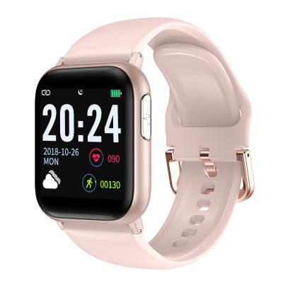 China Smart Heart Rate Blood Pressure Control Smart Watch IP67 Waterproof Fitness Tracker V6F Touch Screen Health ECG+PPG Bracelet Wristband for sale