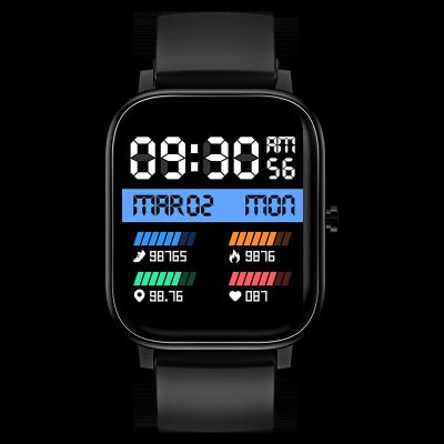 China Touch Screen Wrist Blood Pressure Monitor Wholesale Smartwatches Tooth Call Music Recording Bracelet MT2 Blue Smart Watch for sale