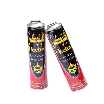 China Recyclable Empty Aerosol Can 500Ml Empty Aerosol Cans Aluminum Valve Spray Aerosol Can Custom Valve For Car Care for sale