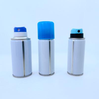 China Chemical Aerosol Alcohol Aluminum Spray Bottle Custom Empty Refillable Aerosol Can for sale