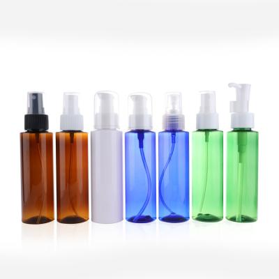 China Screen Printing 2oz Spray Pet Bottles 60ml Amber Plastic Bottle With Fine Mist Sprayer 30ml 50ml 100ml 120ml 150ml 200ml 250ml 500ml for sale